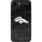 NFL Denver Broncos Black & White iPhone 16e Skin